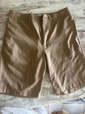 Class Club Boys' Khaki/Tan Skort - Brown